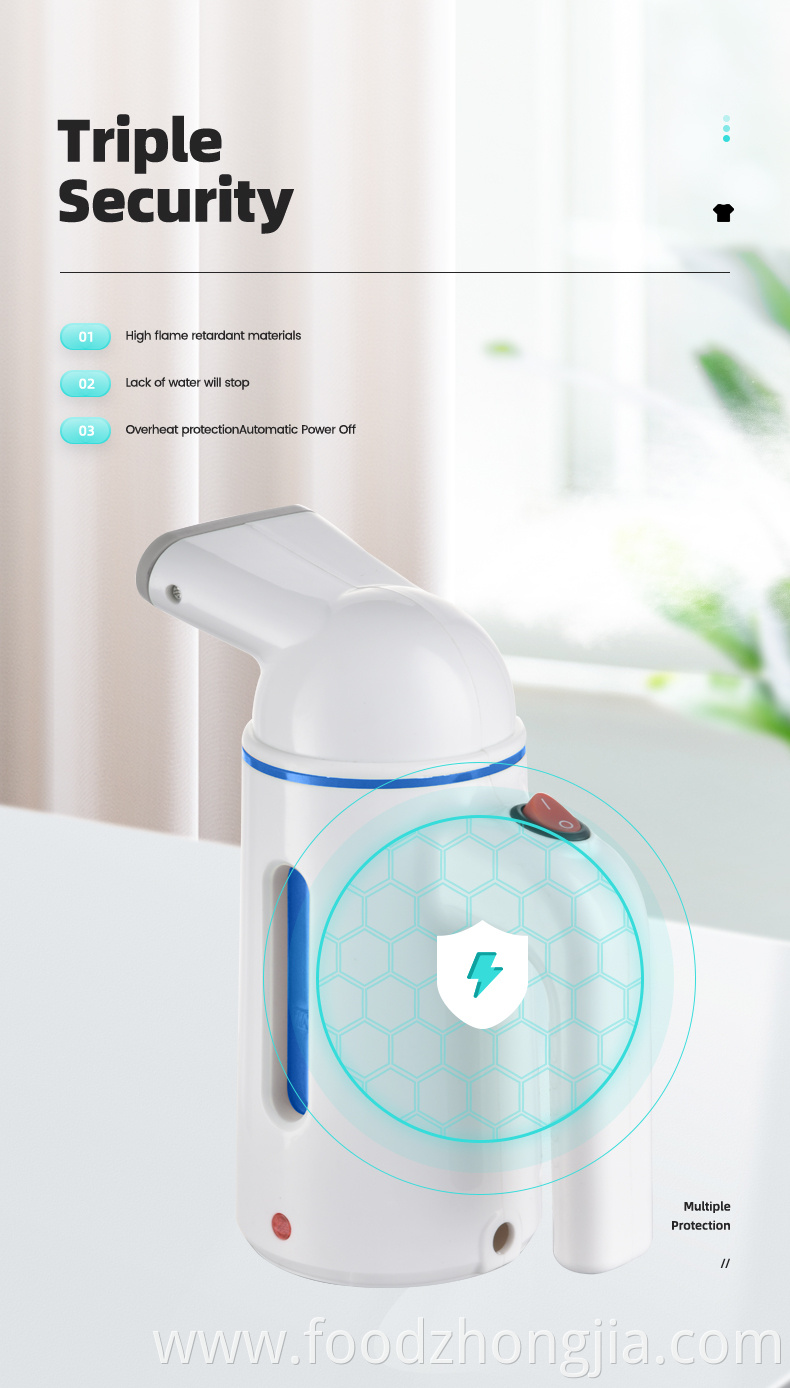 Wrinkle Remover Mini Hand Portable Travel Size Garment Clothing Steamer Steam Iron